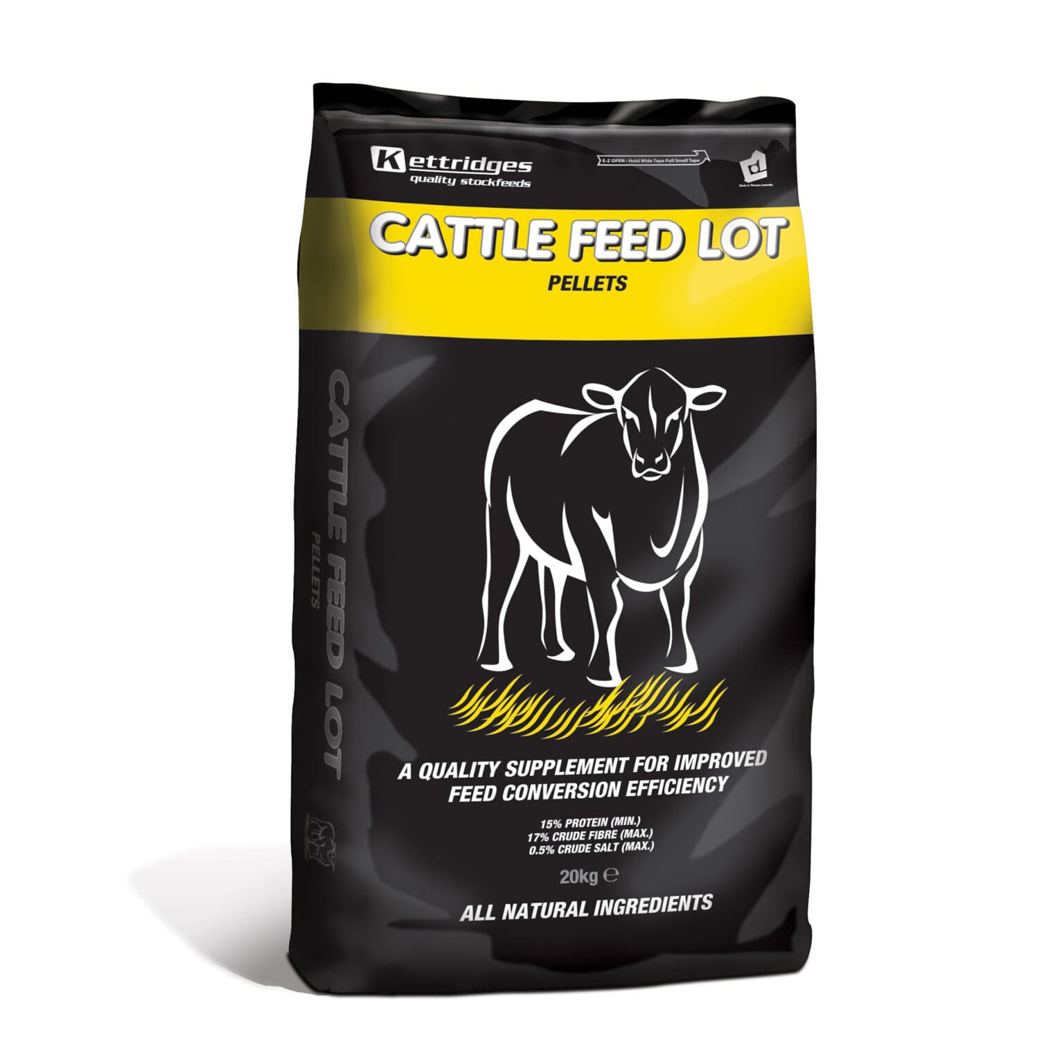 Cattle Feedlot Pellets - Kettridges