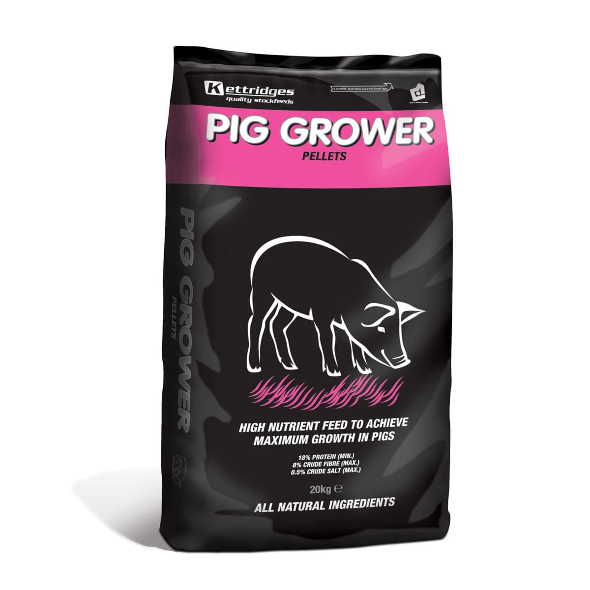 Pig Grower Pellets - Kettridges